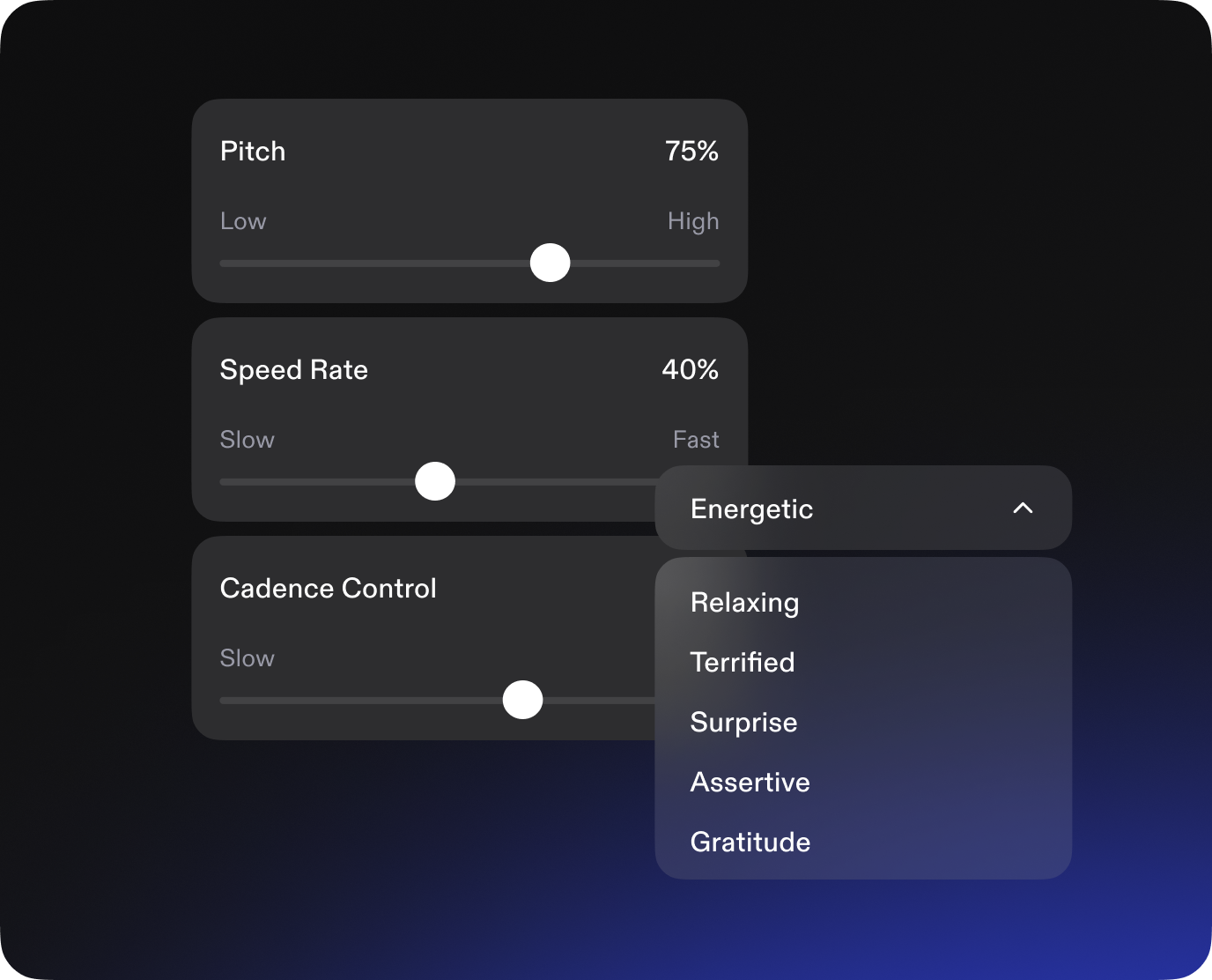 api settings